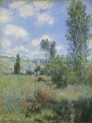 Cuadro de Oscar-Claude Monet - Vista de Vetheuil