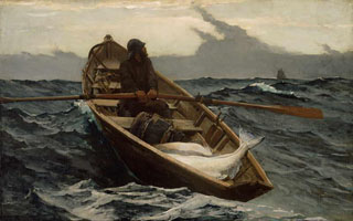 Cuadro de Homer winslow - La advertencia de niebla