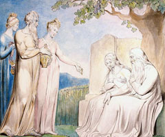 Cuadro de William Blake  - Cada hombre también le dio un pedazo de dinero