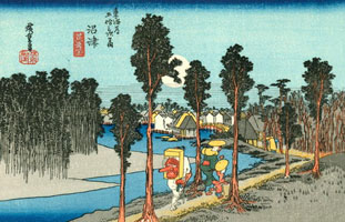 Cuadro de Utagawa Hiroshige - Numazu