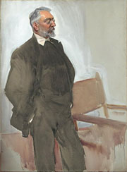 Cuadro de Joaquín Sorolla y Bastida - Retrato de Unamuno