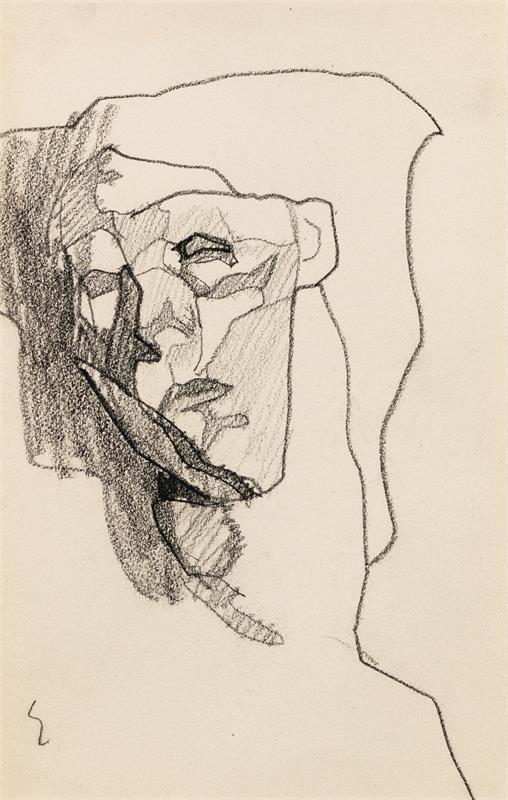 Cuadro de Amedeo Modigliani - Tête de femme (1905