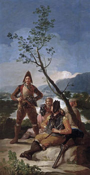 Cuadro de Francisco de Goya y Lucientes - El resguardo de tabacos 