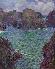 Cuadro de Oscar-Claude Monet - Puerto Goulphar BelleÎle