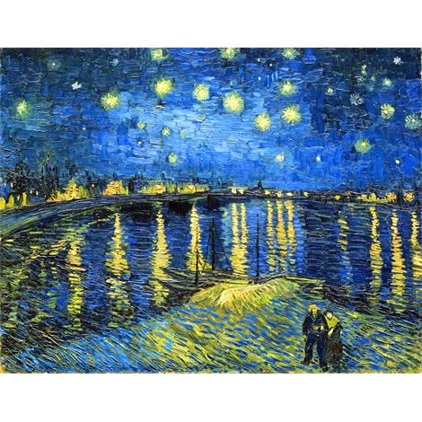 La noche estrellada sobre el ródano Starry Night