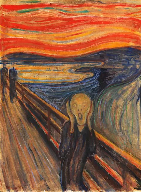 El Grito de Munch versión 3