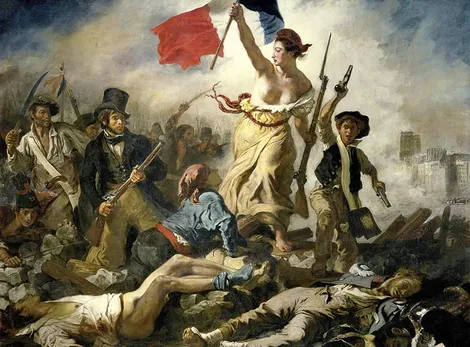 La Libertad Guiando al Pueblo