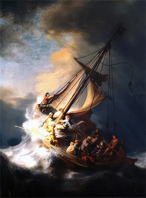 La Tormenta en el Mar de Galilea