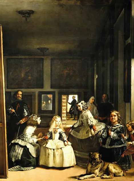 Las Meninas. La Familia de Felipe IV