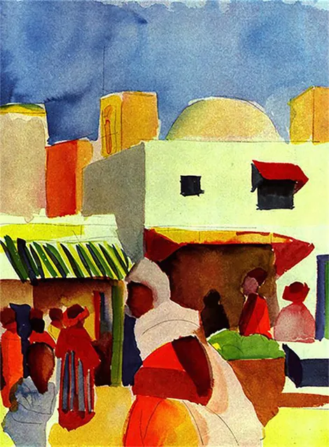 Mercado en Argel