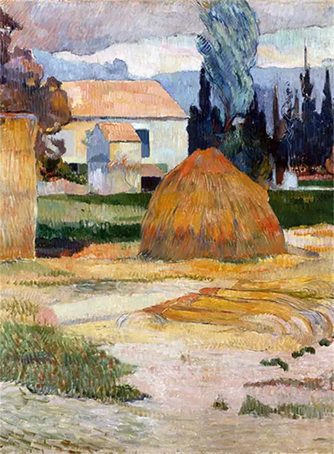 Paisaje cerca de Arles