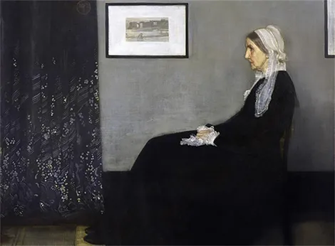 Retrato de la madre del artista