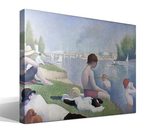 Bañistas en Asnières