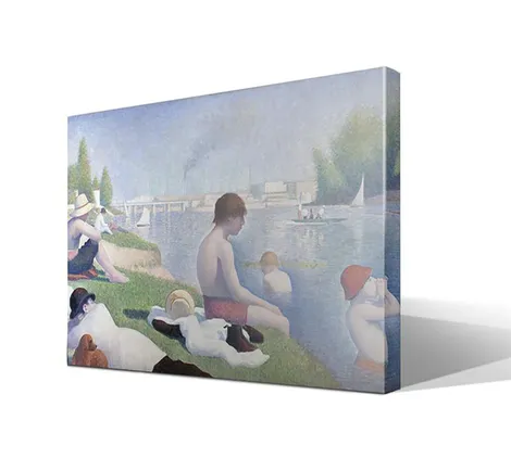 Bañistas en Asnières