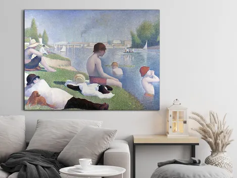 Bañistas en Asnières