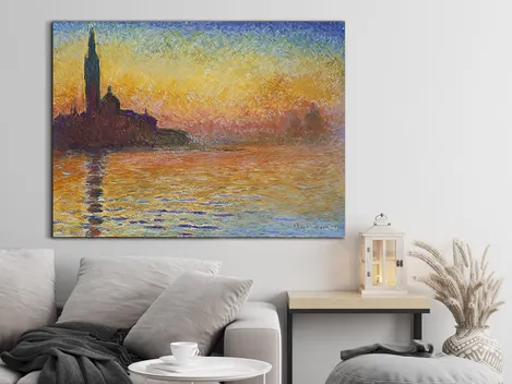 Crepúsculo en Venecia