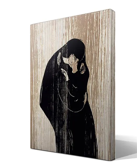 El Beso IV de Munch