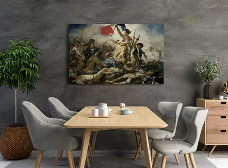 La Libertad Guiando al Pueblo