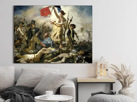 La Libertad Guiando al Pueblo