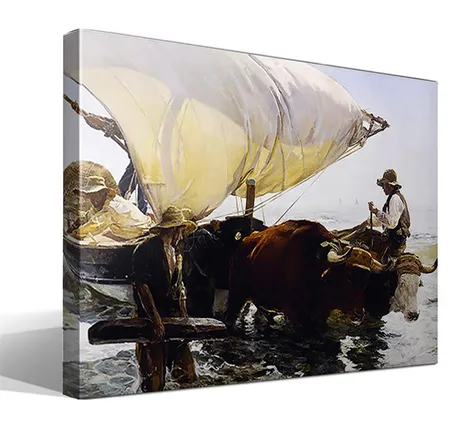 La vuelta de la pesca - transportar el barco