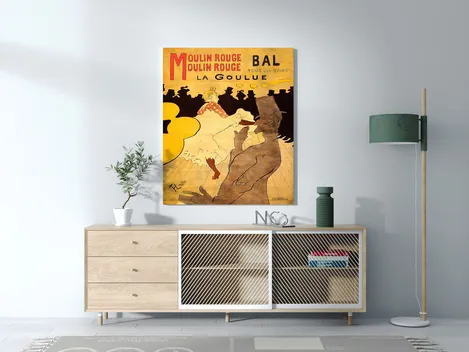 Lautrec-Moulin Rouge-La Goulue