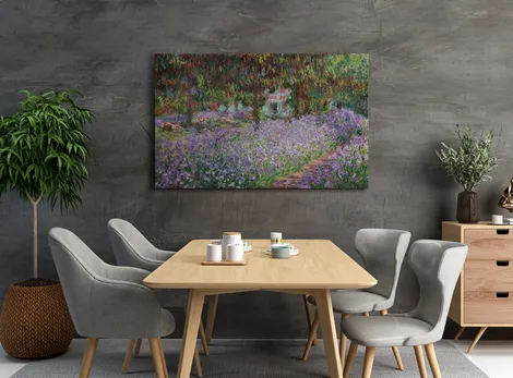 Lirios en Jardín de Monet 