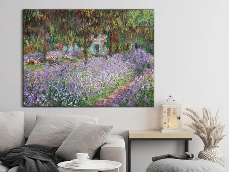 Lirios en Jardín de Monet 