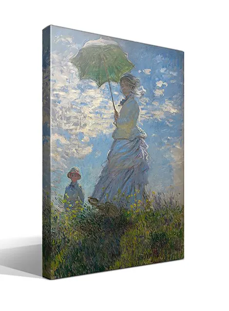 Mujer con Sombrilla - Madame Monet y su Hijo