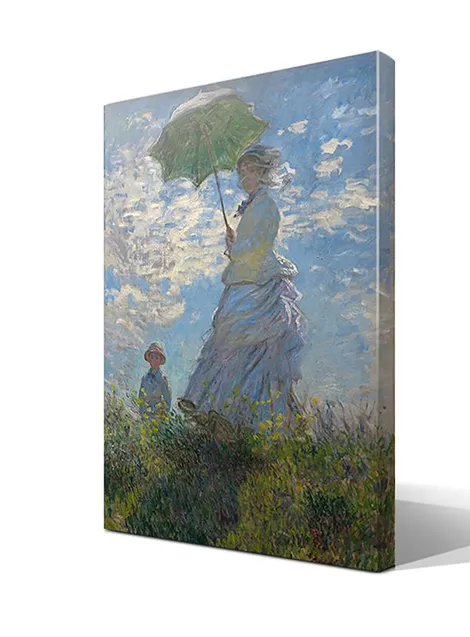 Mujer con Sombrilla - Madame Monet y su Hijo