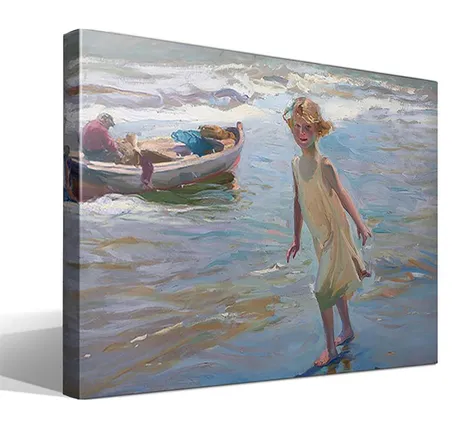 Niña en la playa, Valencia