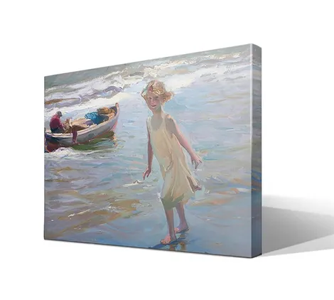 Niña en la playa, Valencia