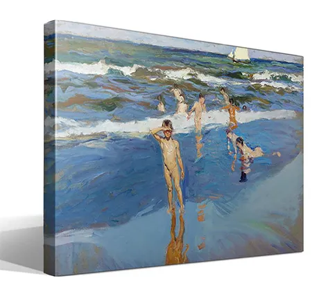 Niños en el Mar, Playa de Valencia