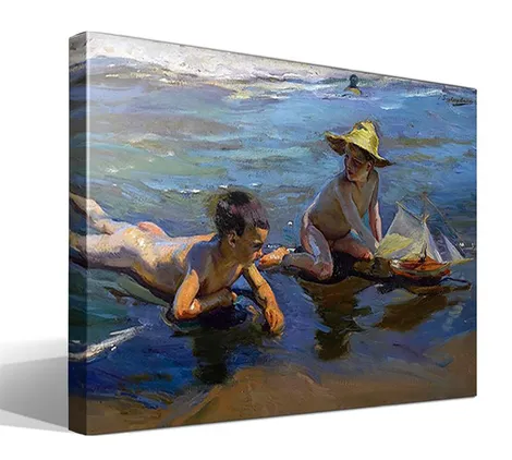 Niños en la playa II
