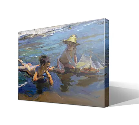 Niños en la playa II