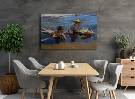 Niños en la playa II