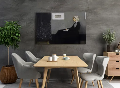 Retrato de la madre del artista