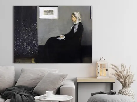 Retrato de la madre del artista