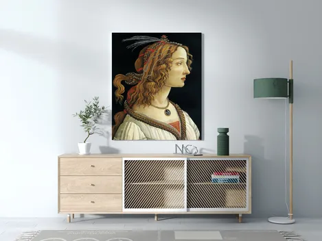 Retrato de una Mujer Joven