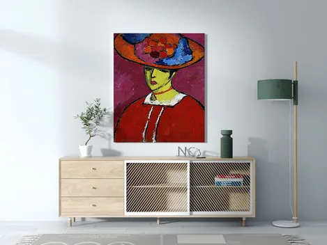 Schokko con sombrero de ala ancha