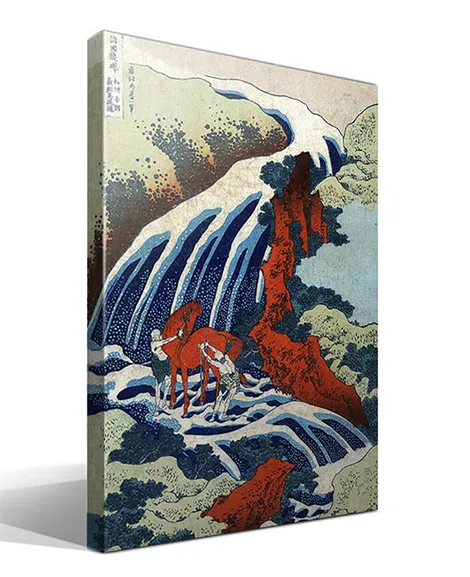 Yoshitsune Umarai cascada en Yoshino en Washu