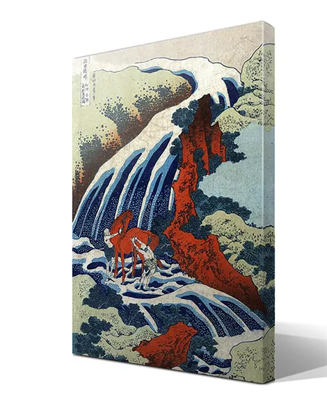 Yoshitsune Umarai cascada en Yoshino en Washu