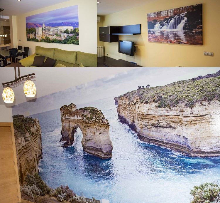 CUADROS Y VINILOS DE GRAN TAMAÑO. DECORA TU HOGAR.