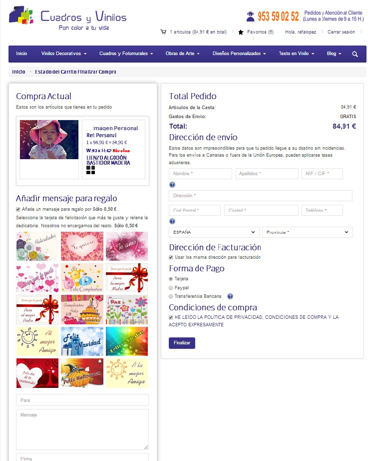 REGALA: CUADROS Y VINILOS